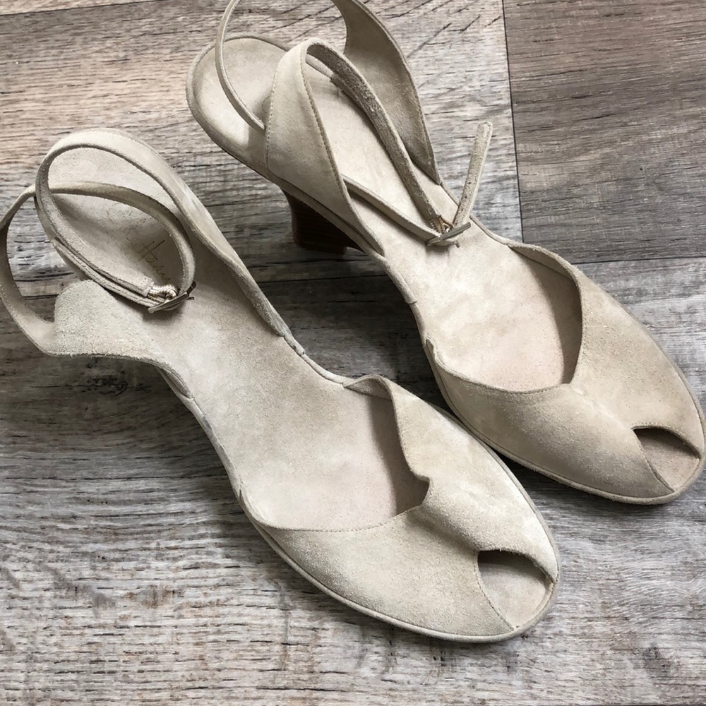Cole Haan Suede Open Toe String Sandals size 11